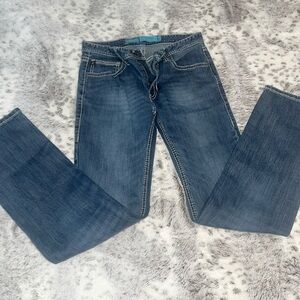Men’s Rock & Roll denim straight leg jeans